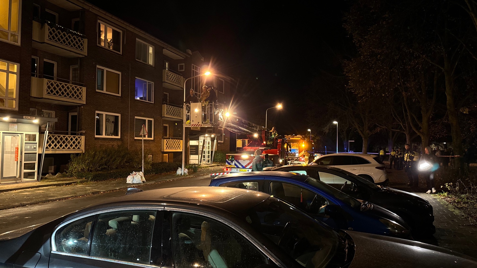 Portiekbrand in appartementencomplex aan Miradorplein in Maastricht