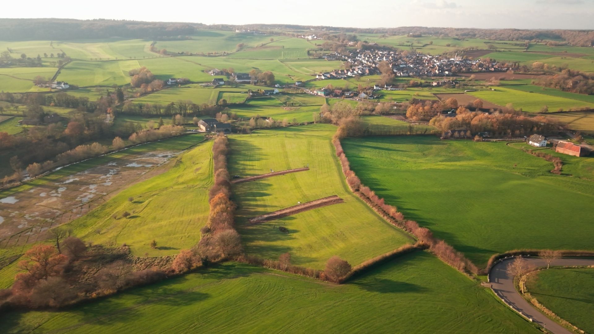 Historische graften bij Volmolen in Epen hersteld om waterproblemen aan te pakken