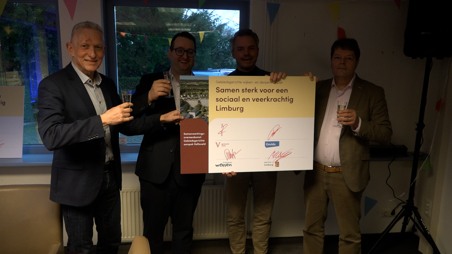 Provincie Limburg sluit aan bij ontwikkeling Vallisveld in Vaals