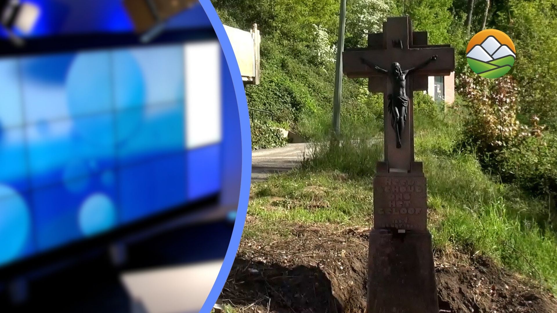 Vandaag Nieuws: kruis op de Cauberg weer zo goed als nieuw