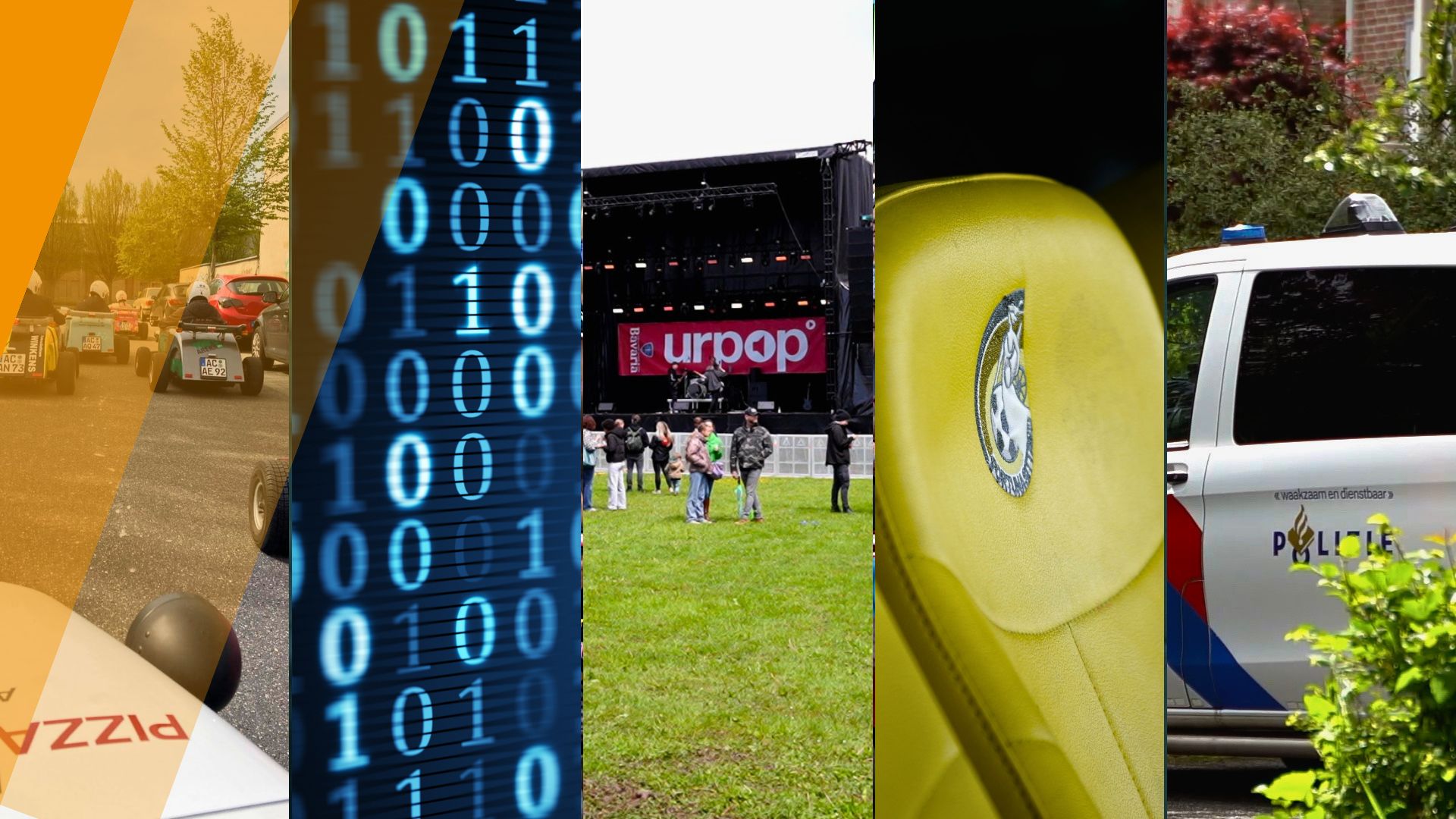 Vandaag Streeknieuws: natte Urpop tijdens Hemelvaart en Vaals zet beleid toertochten door