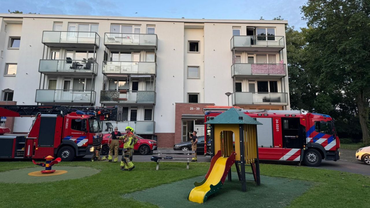 Brand in appartement aan Gerardusstraat in Geleen