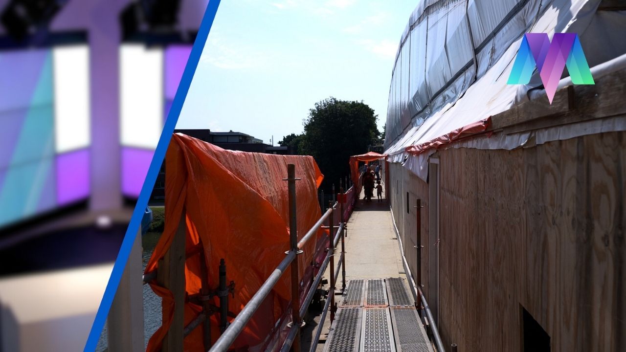Vandaag Nieuws: kijkje achter de schermen bij de renovatie van de brug in Urmond